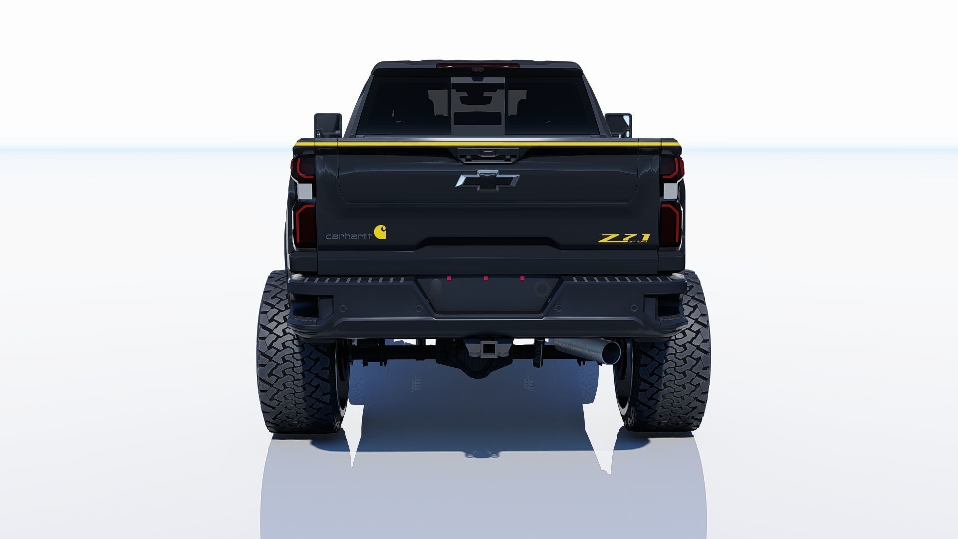 Pickup 2500 Carhartt Edition 3D model_5