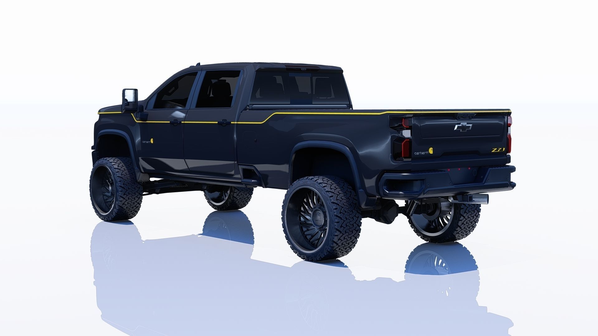 Pickup 2500 Carhartt Edition 3D model_12