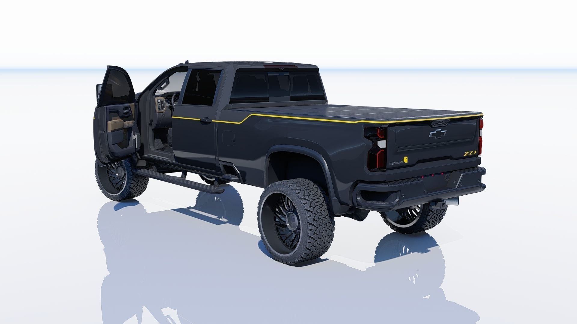 Pickup 2500 Carhartt Edition 3D model_19