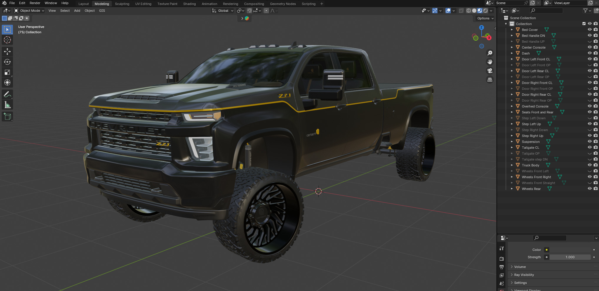 Pickup 2500 Carhartt Edition 3D model_31