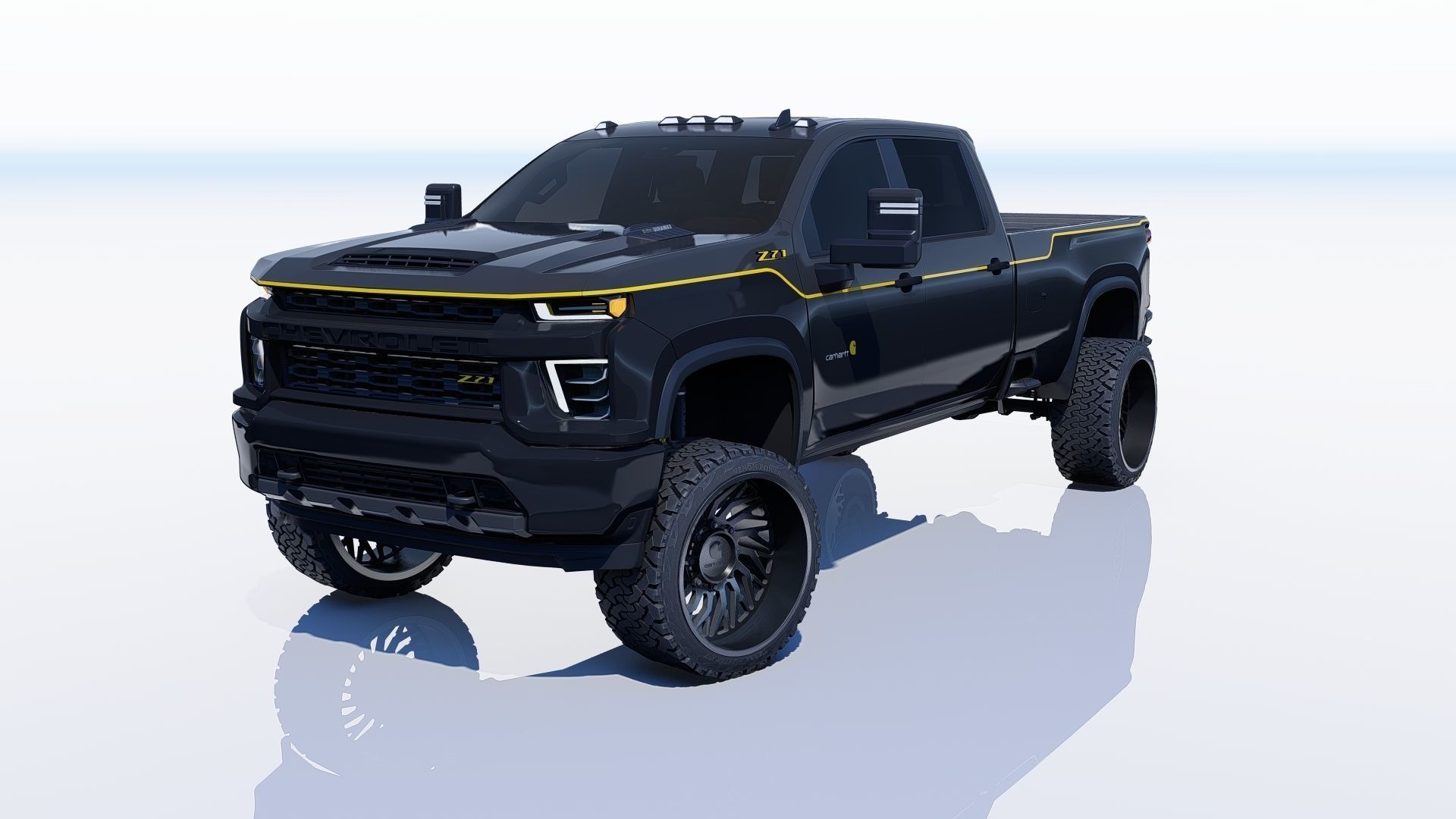 Pickup 2500 Carhartt Edition 3D model_20