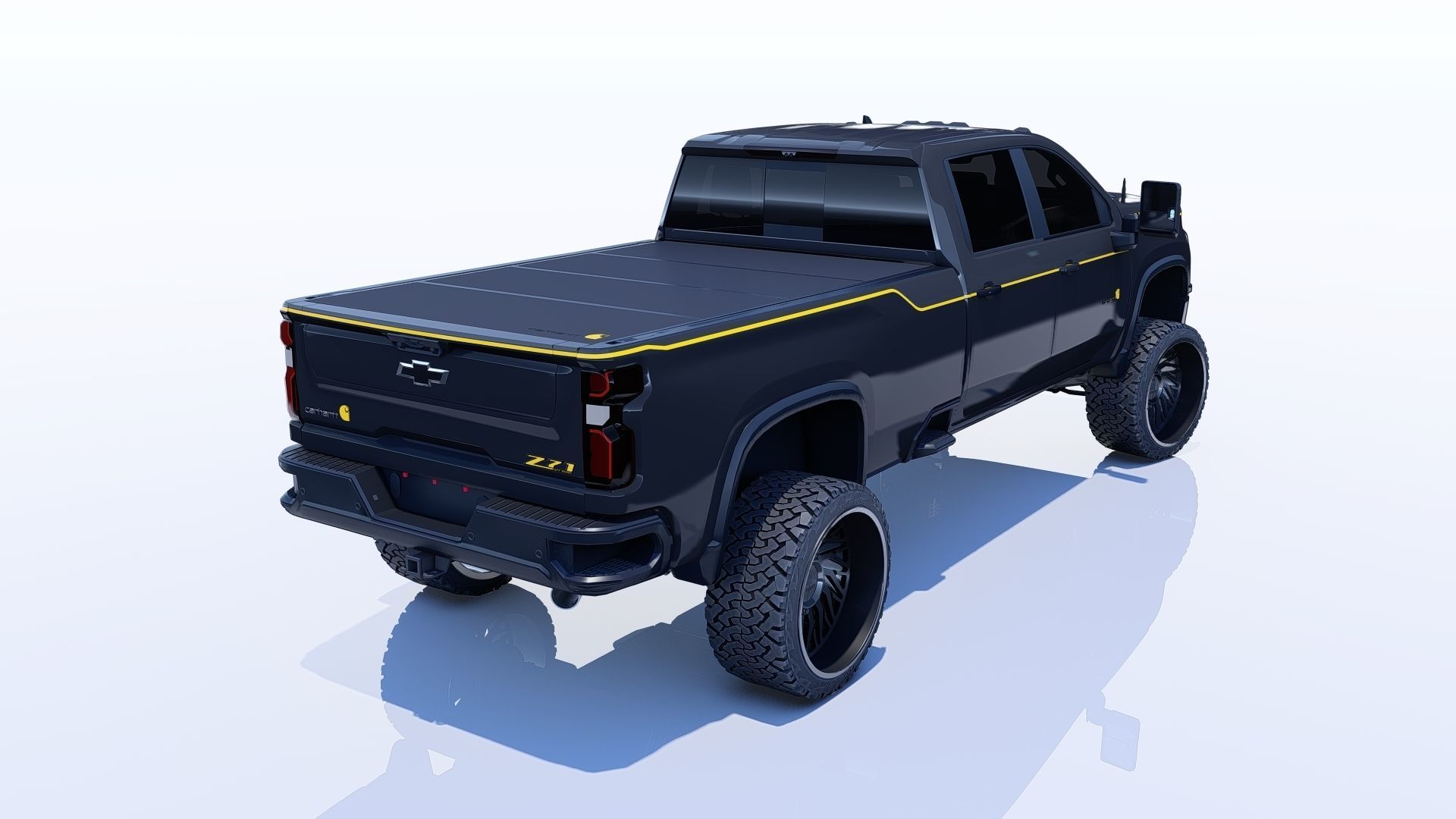 Pickup 2500 Carhartt Edition 3D model_11
