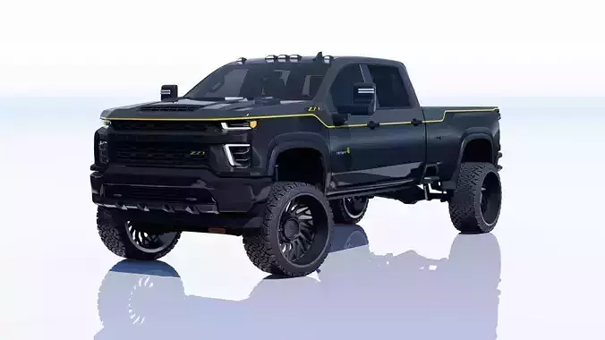 Pickup 2500 Carhartt Edition 3D model