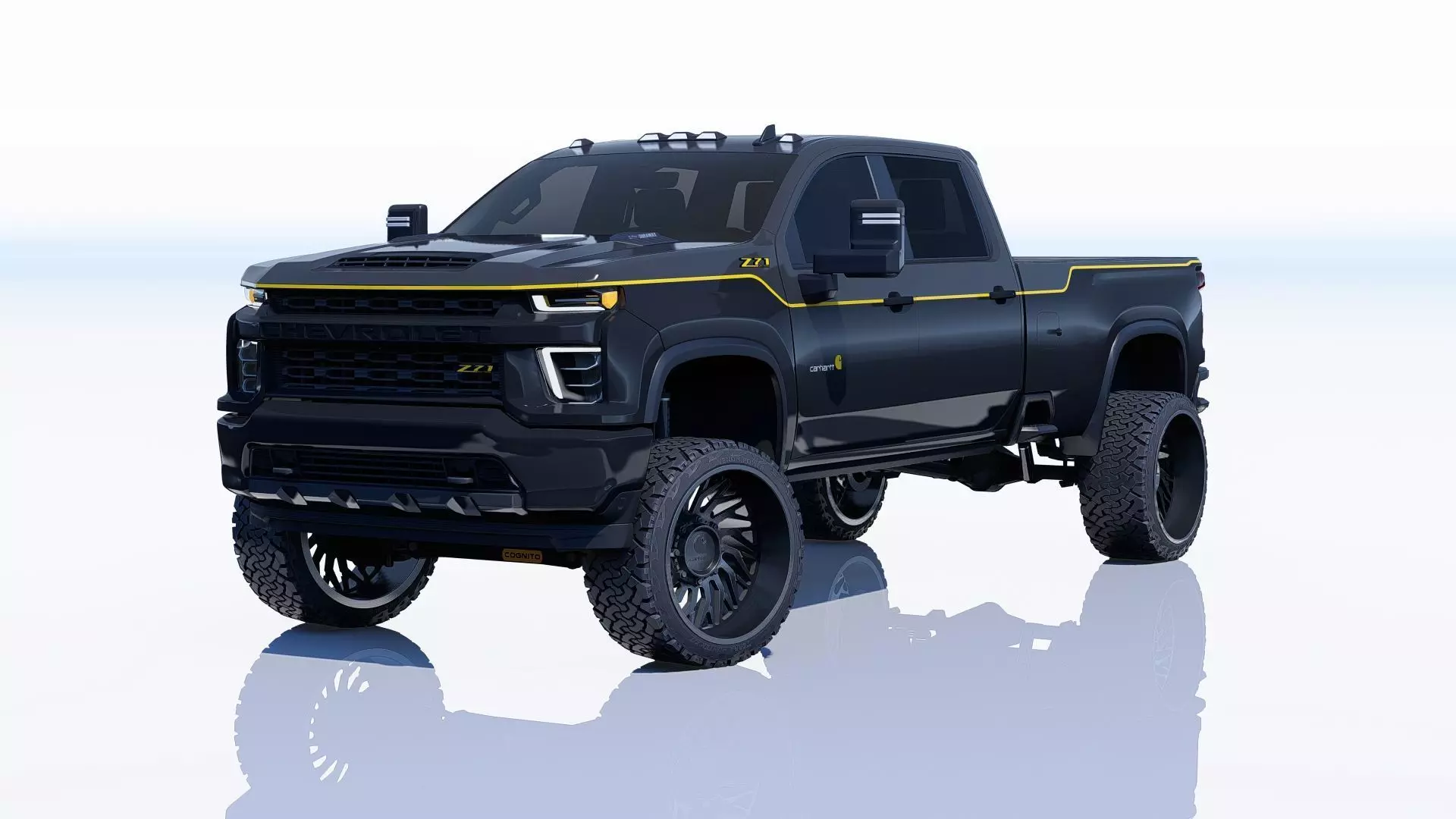 Pickup 2500 Carhartt Edition 3D model_0