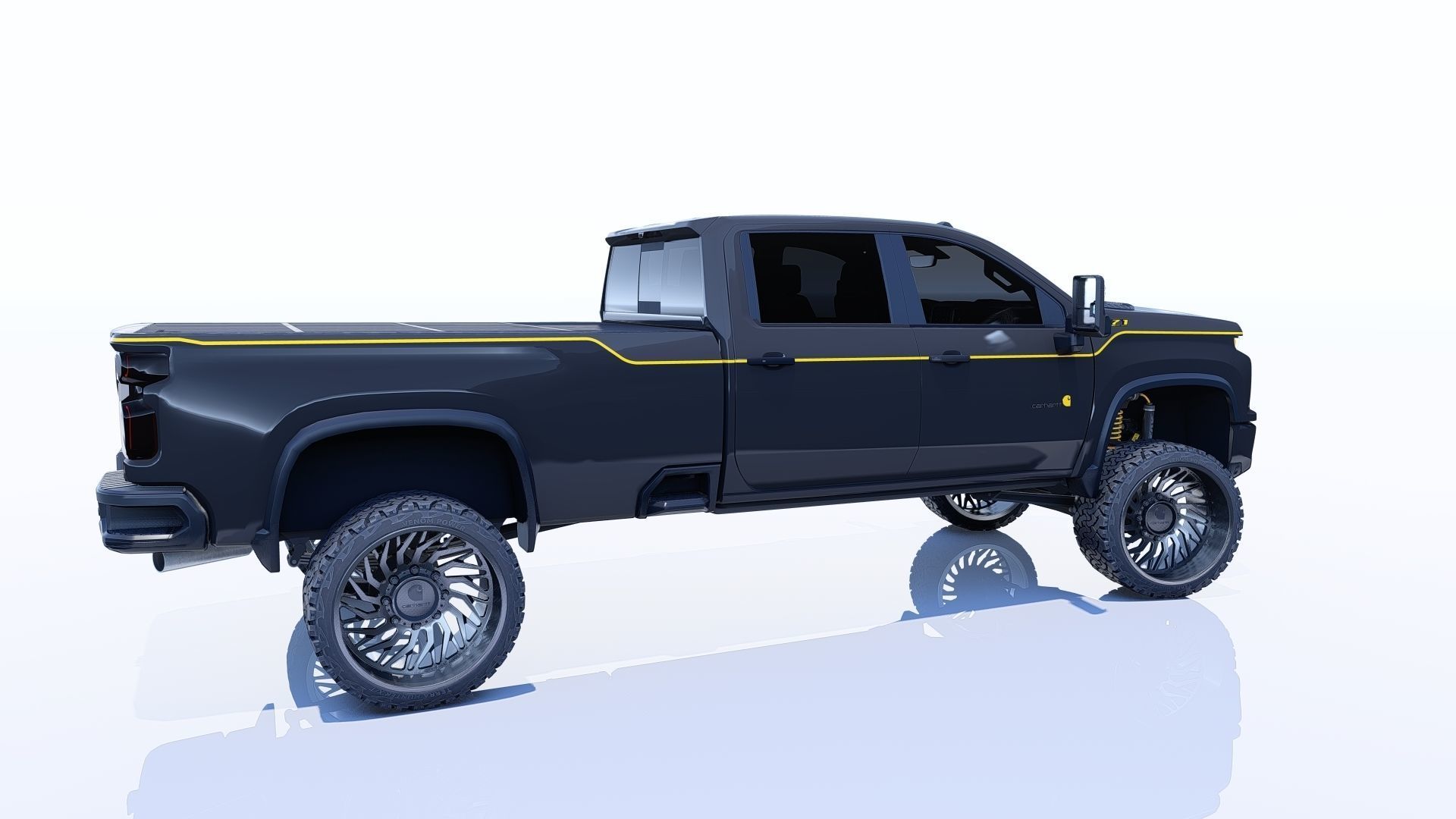 Pickup 2500 Carhartt Edition 3D model_10