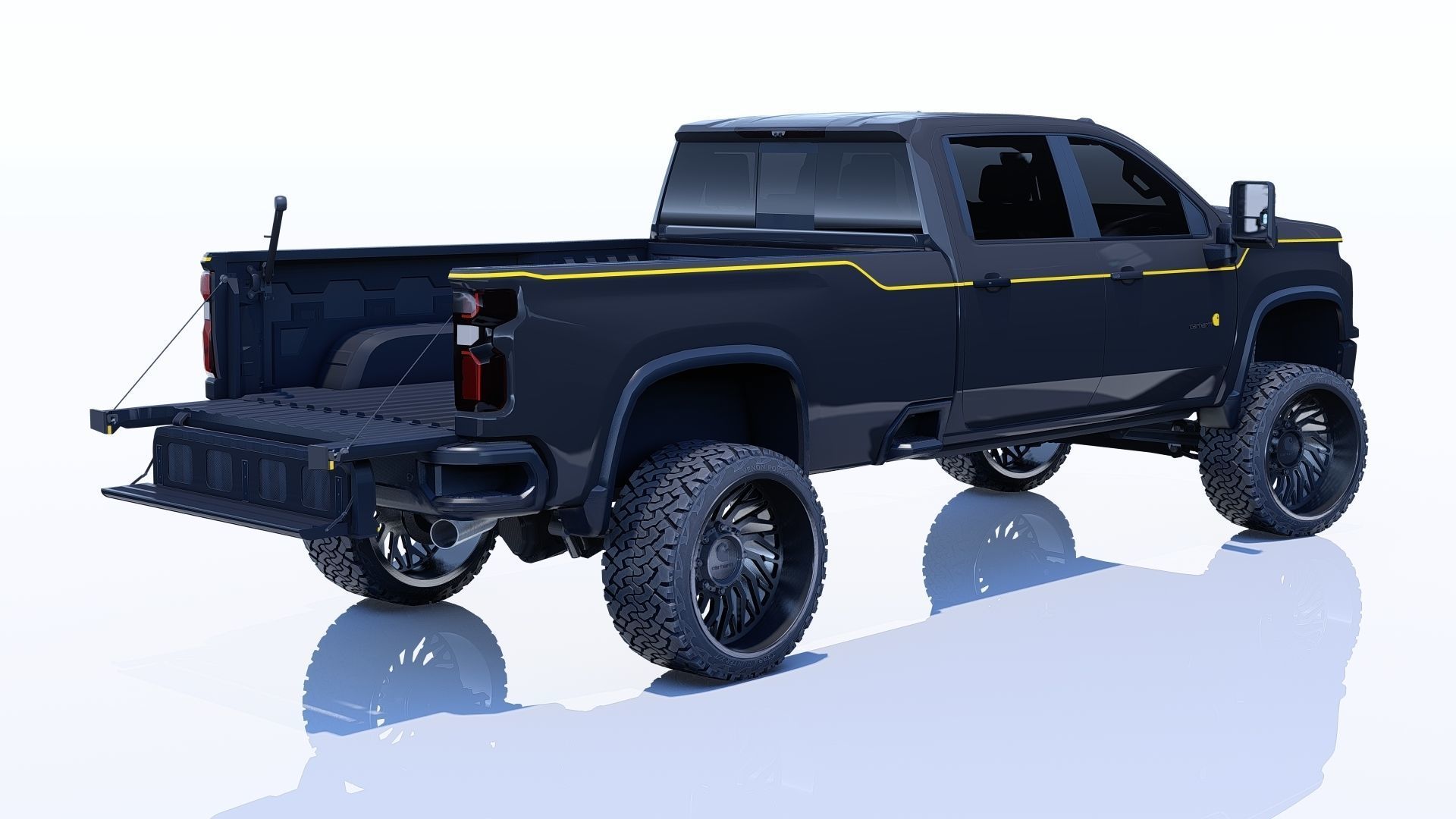 Pickup 2500 Carhartt Edition 3D model_16