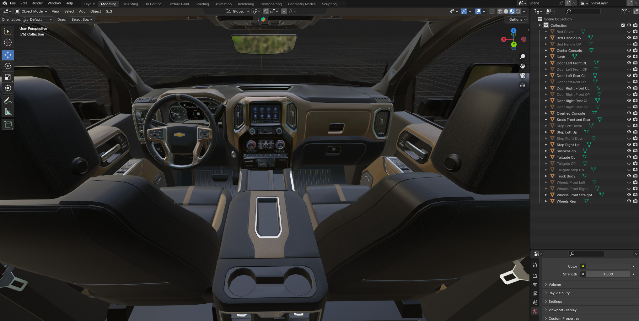 Pickup 2500 Carhartt Edition 3D model_36