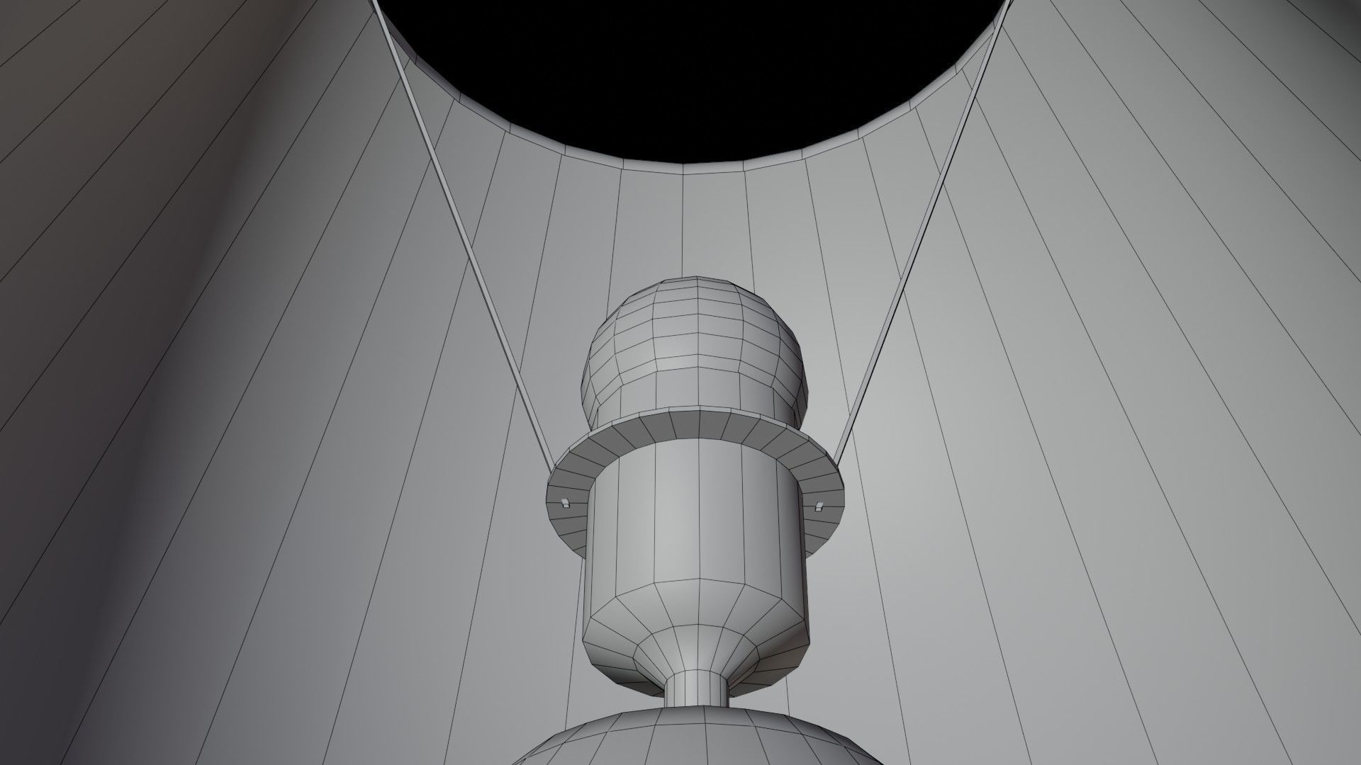 Low-poly Bedroom Lamp by Nikdox Low-poly 3D model_14