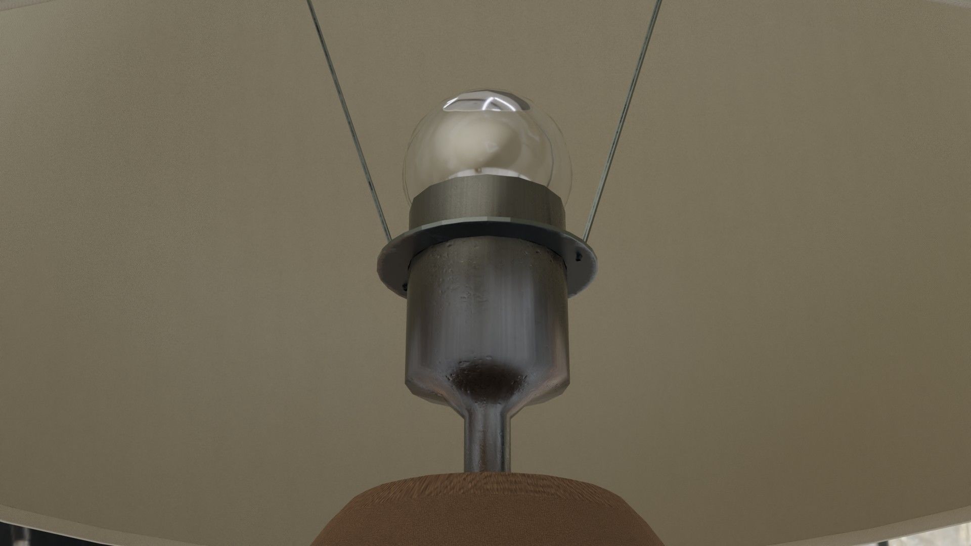 Low-poly Bedroom Lamp by Nikdox Low-poly 3D model_4