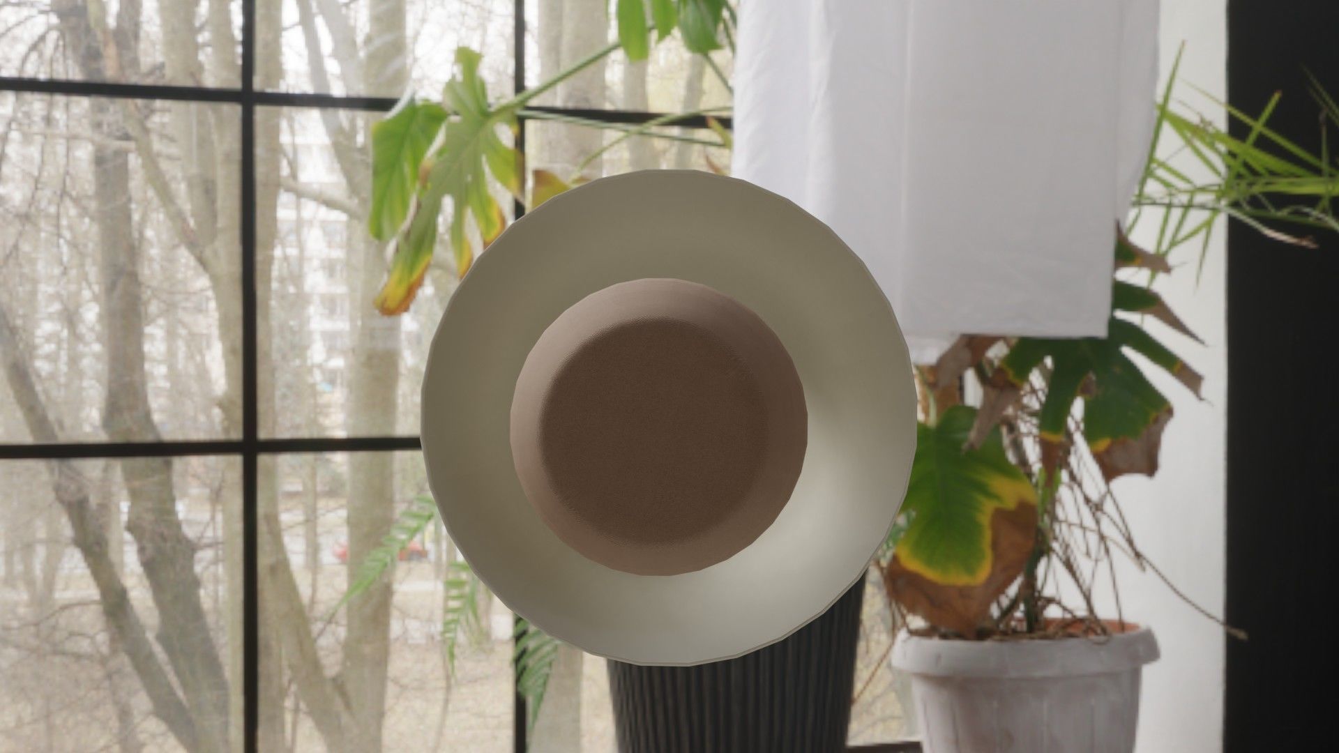 Low-poly Bedroom Lamp by Nikdox Low-poly 3D model_8