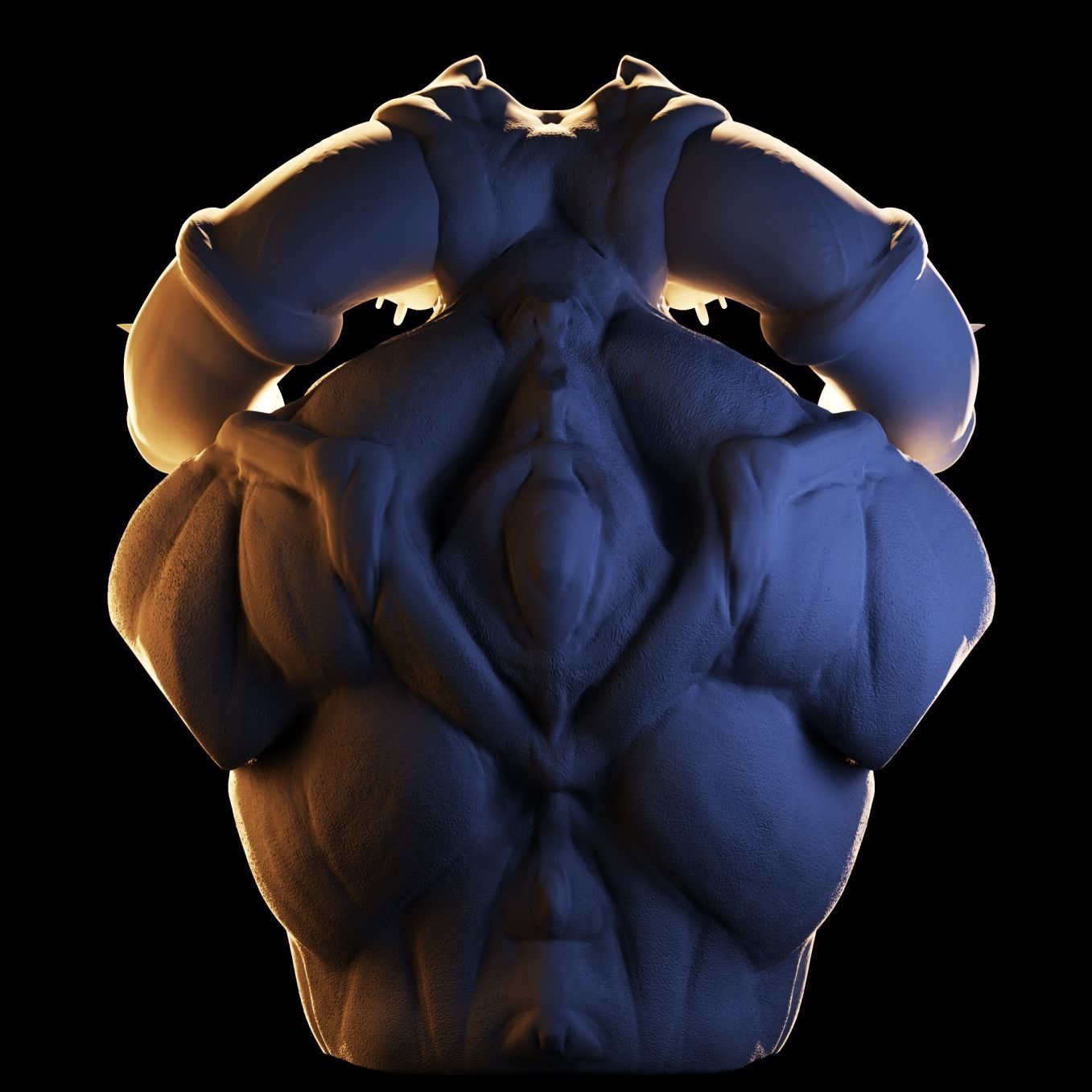 Minotaur 3D print model_5