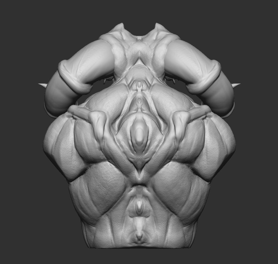 Minotaur 3D print model_4