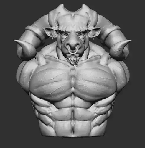 Minotaur 3D print model