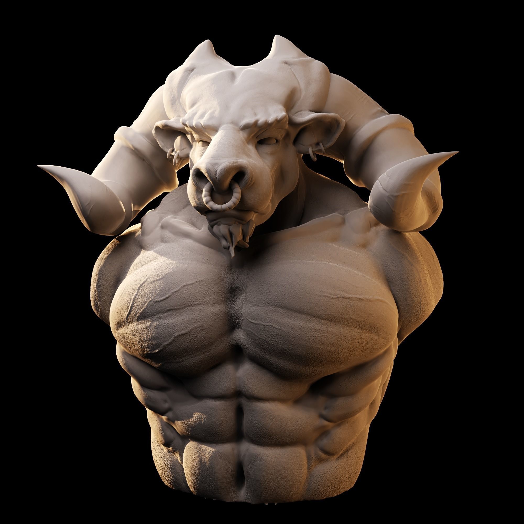 Minotaur 3D print model_1