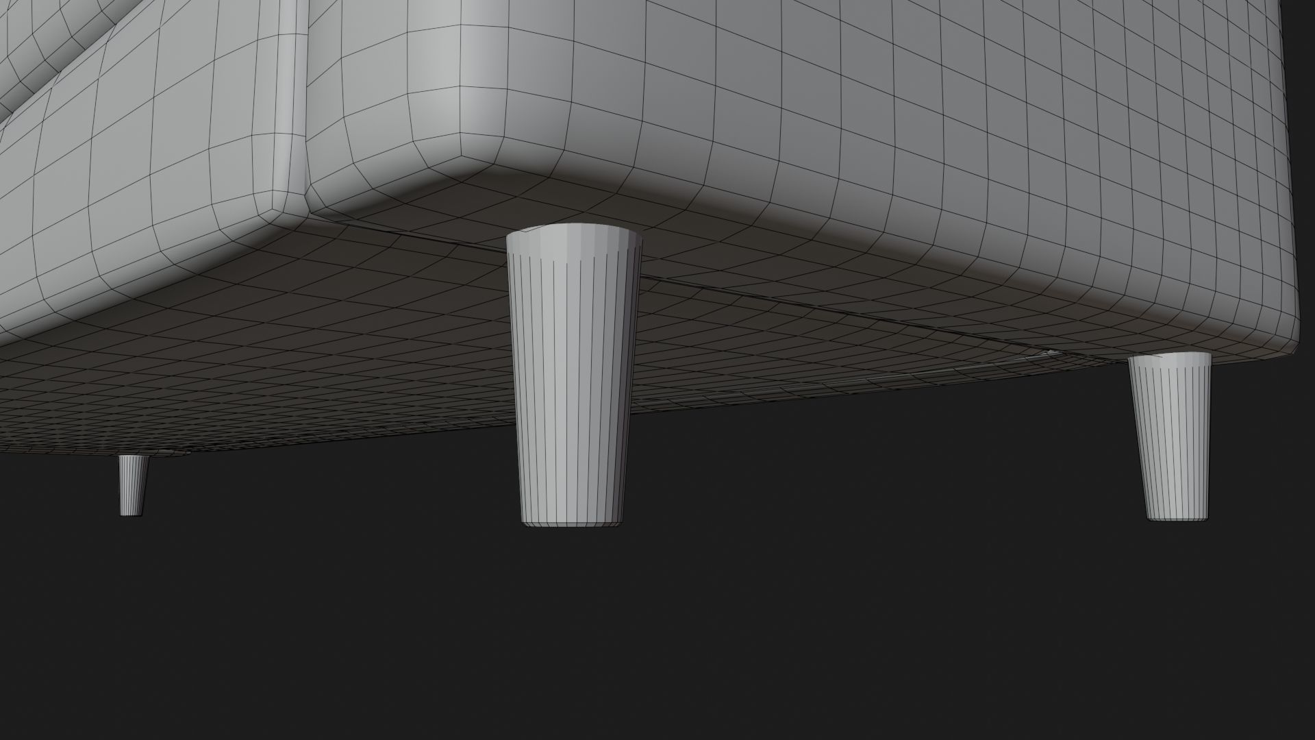 Cotton Sofa by Nikdox Low-poly 3D model_20