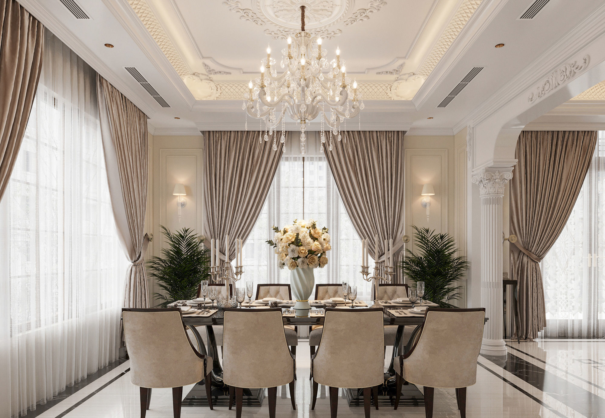 Living interior design Model - 03 3D model_4