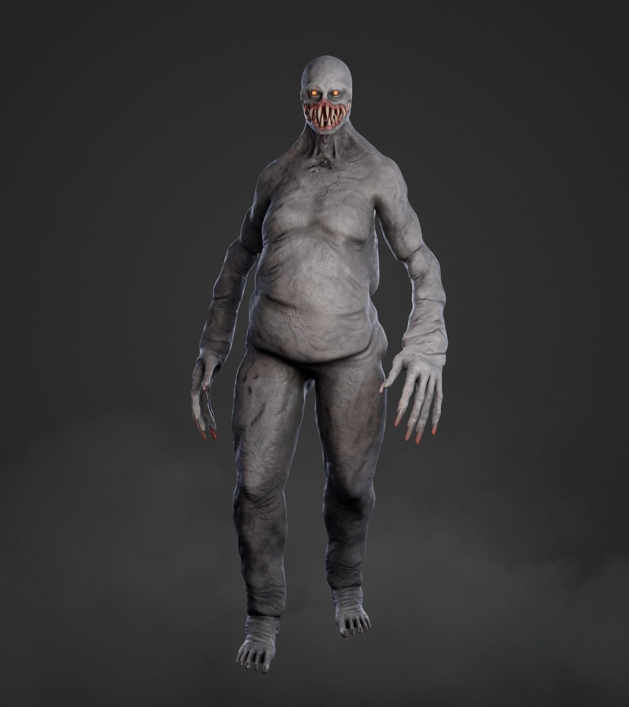 Character Fan art RE4 Regenerator 3D model_1