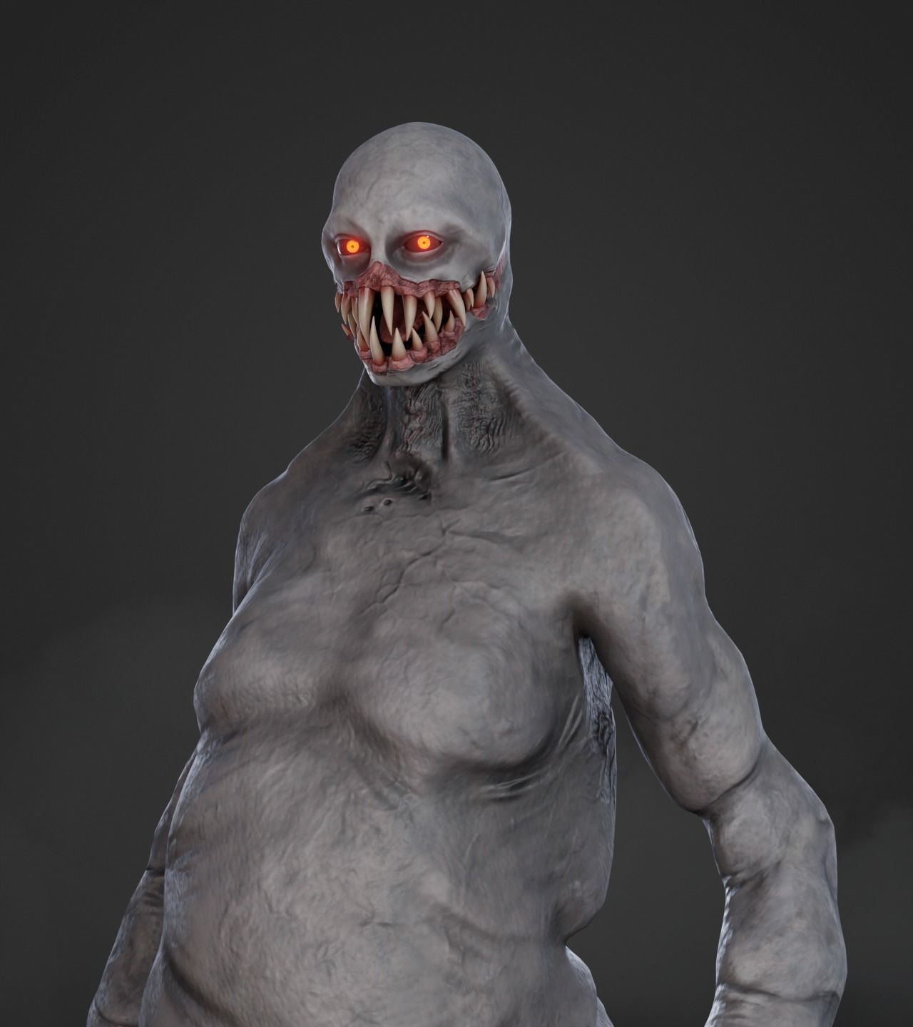 Character Fan art RE4 Regenerator 3D model_3