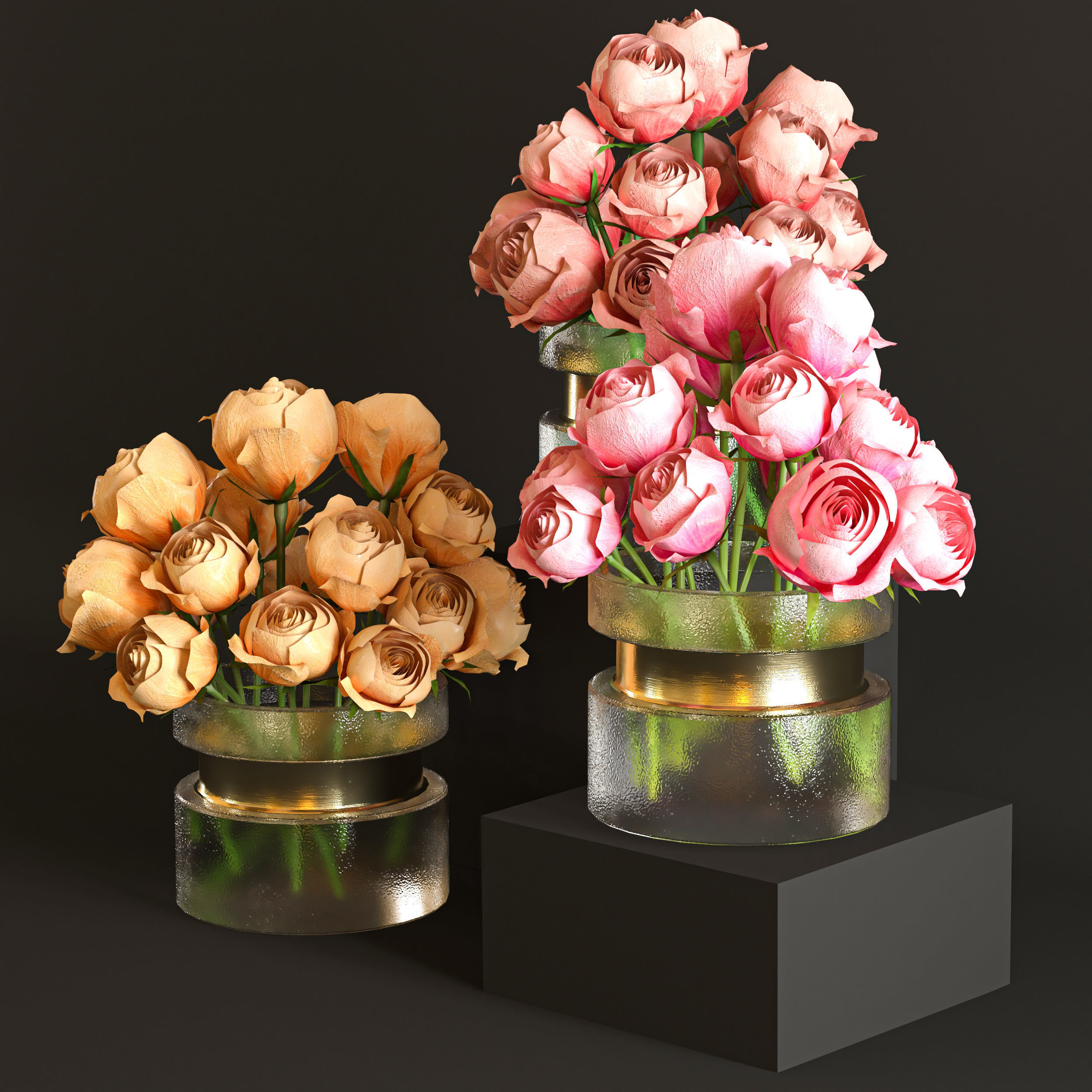 Collaction Indoor Bouquet 10 3D model_1
