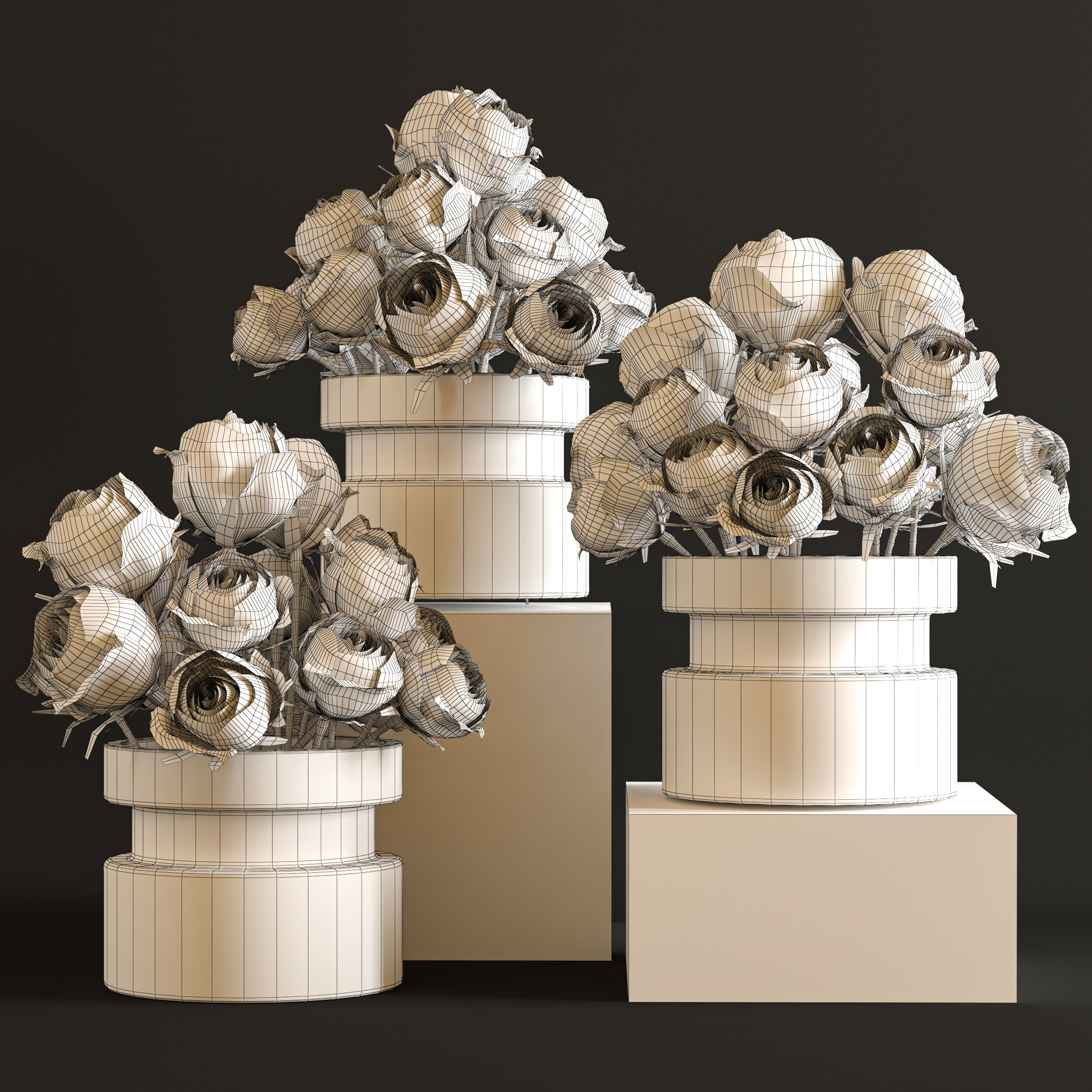 Collaction Indoor Bouquet 10 3D model_3