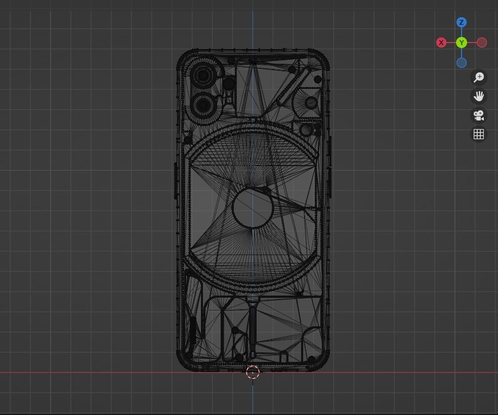 Nothing Phone 1 3D Model Fan Made 3D model_9