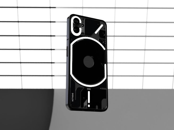 Nothing Phone 1 3D Model Fan Made 3D model_5