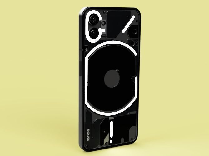 Nothing Phone 1 3D Model Fan Made 3D model_6