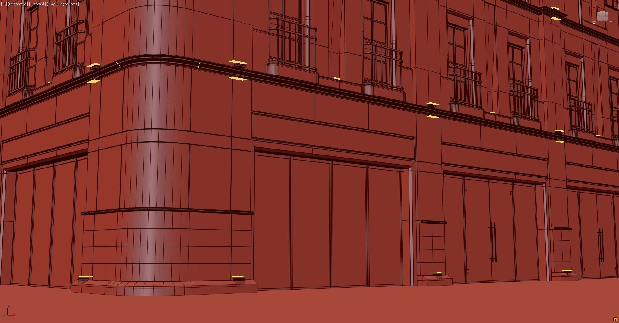 Modular City Building 3D model_15