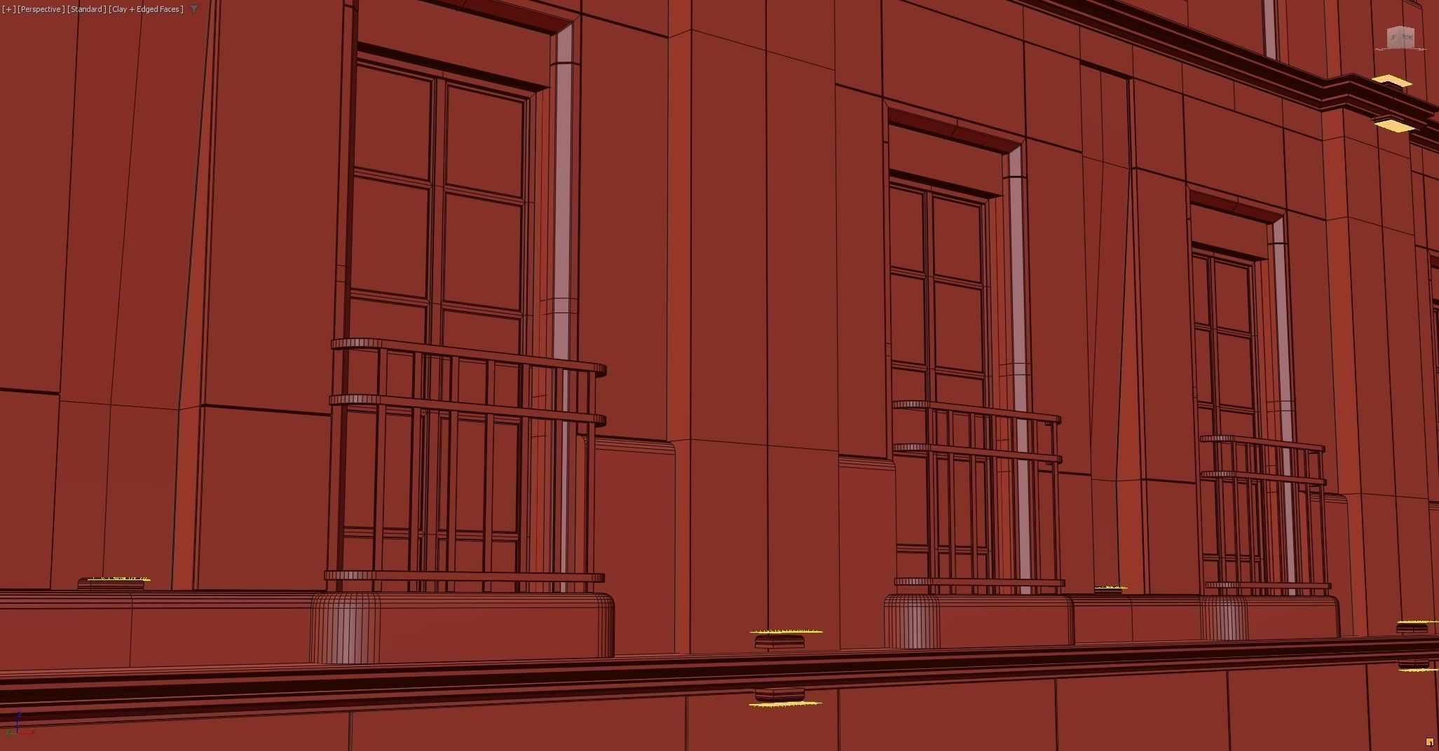 Modular City Building 3D model_16