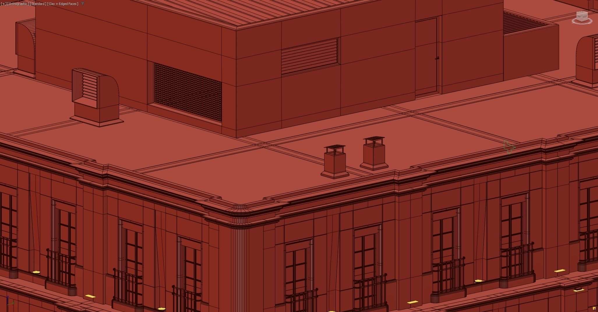 Modular City Building 3D model_19