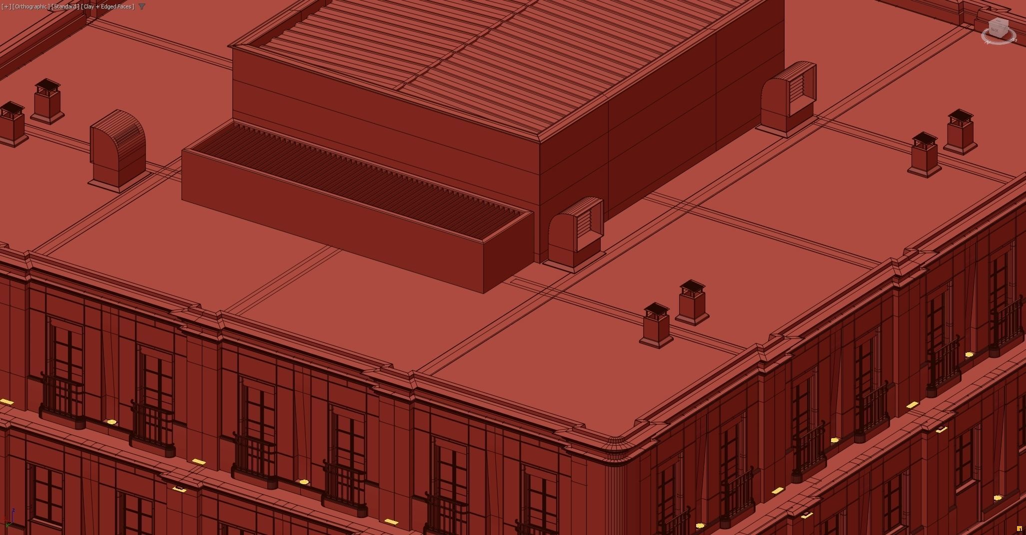 Modular City Building 3D model_18