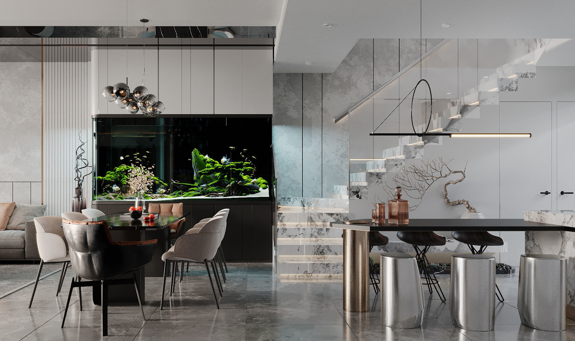 House Interior Design Model - 01  3D model_10