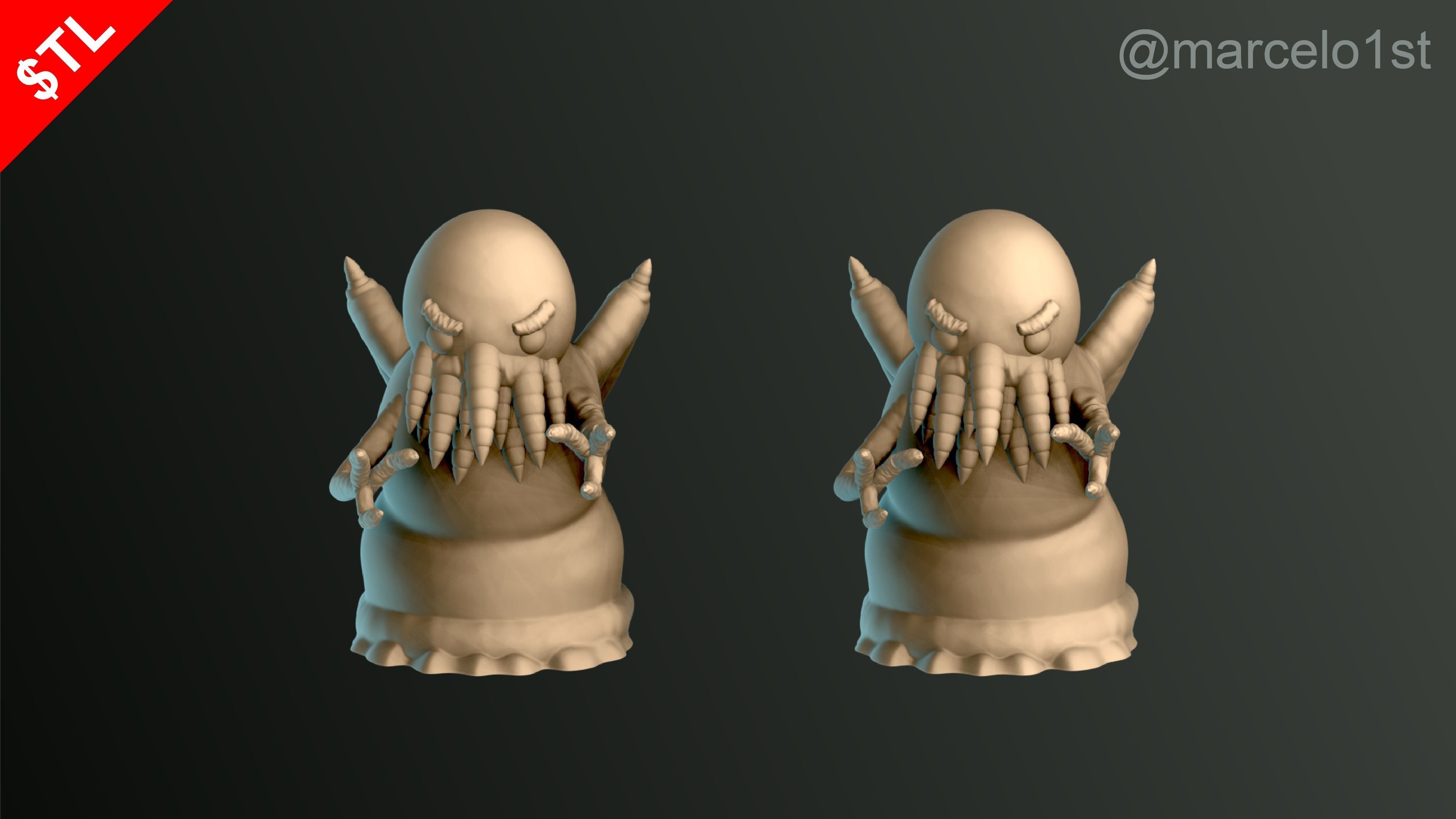 SNOWMAN FOR CHRISTMAS DECORATION 02 3D print model_39