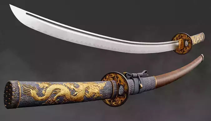 Dragon Blade - Katana