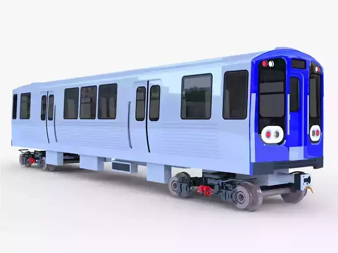 Chicago metro train