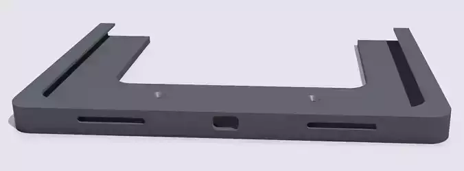 iPad Pro 11 2018 wall mount 3D print model