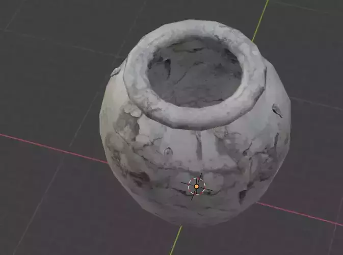 chunk Low-poly 3D model