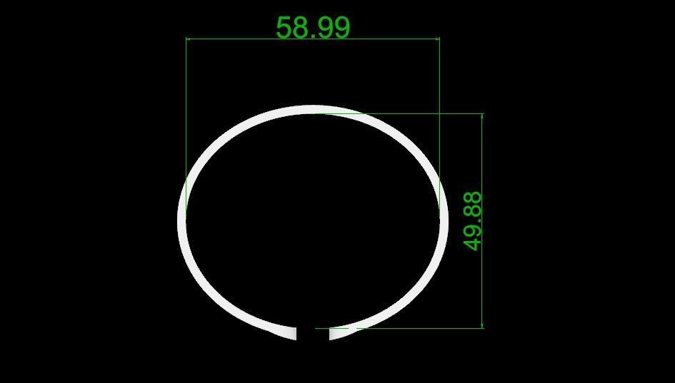 3D Model - Elegant Gold Bracelet 3D print model_6