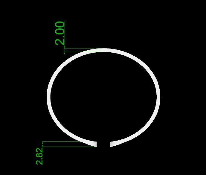 3D Model - Elegant Gold Bracelet 3D print model_7