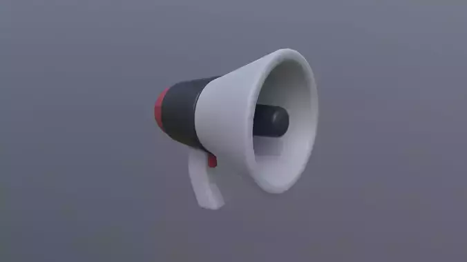 Megaphone 3D Model