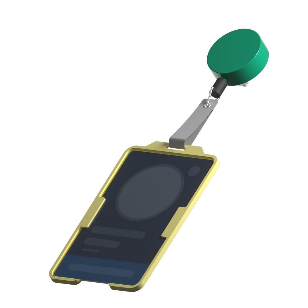 Card Holder 3D Model 3D model_1