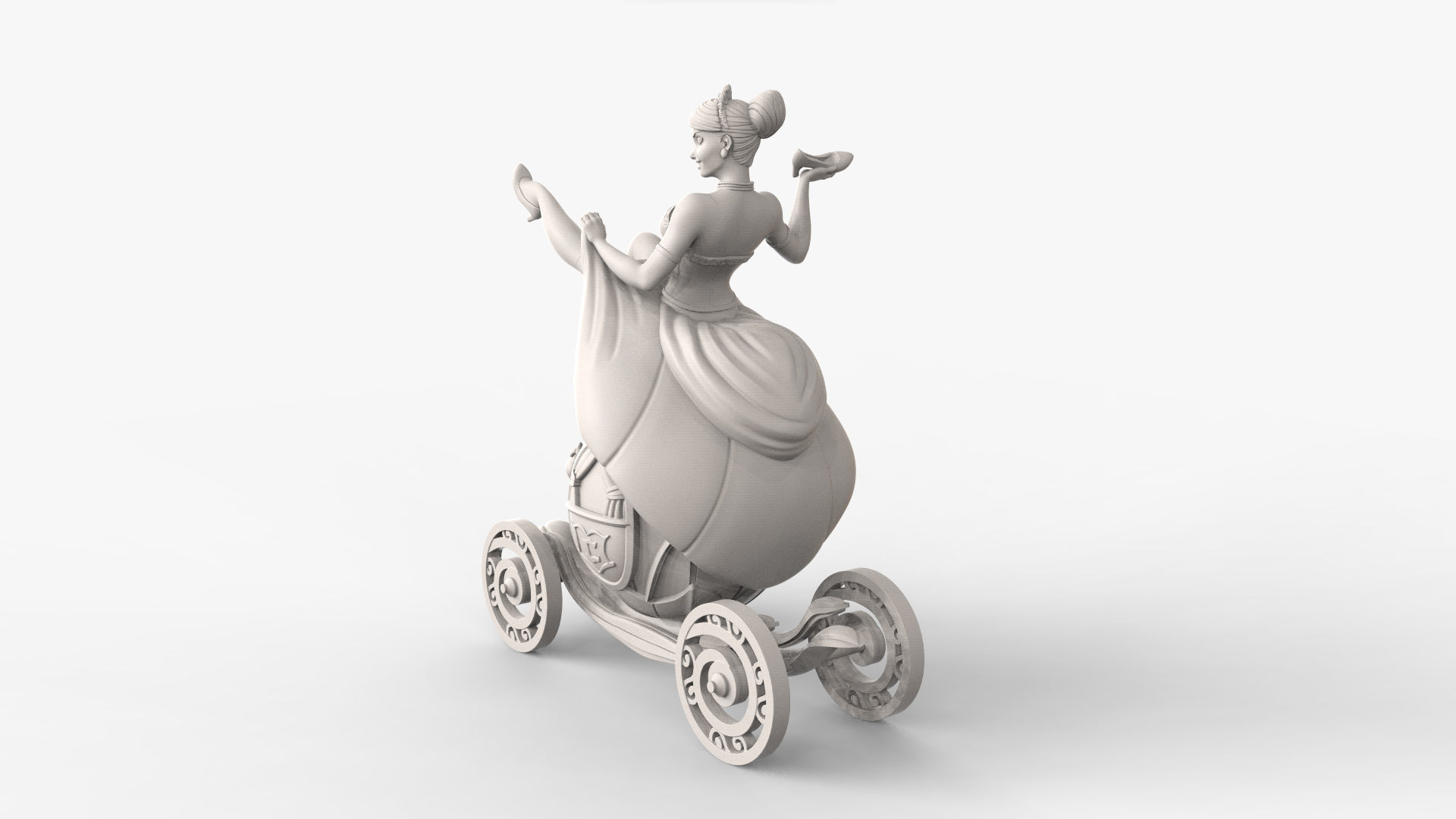 Cinderella Disney Princess  3D print model_18
