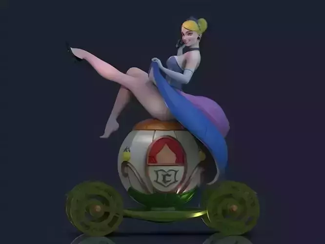 Cinderella Disney Princess  3D print model