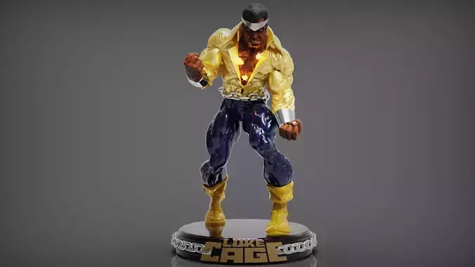 Luke Cage 3D print model