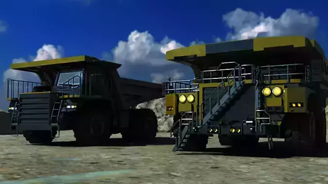 Dump Truck 3D model