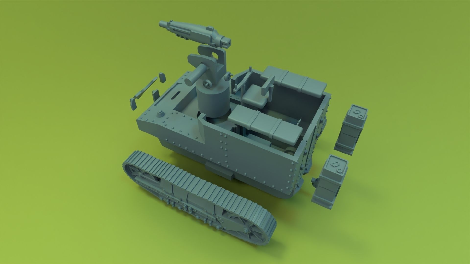 T1 HMC 3D print model_22