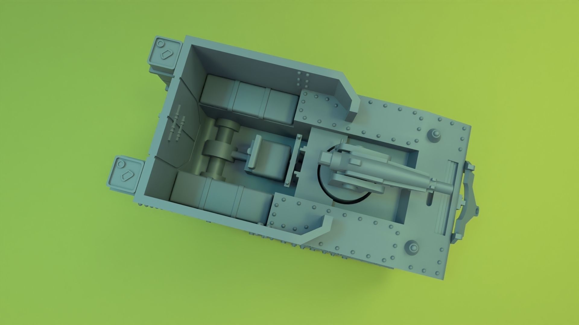 T1 HMC 3D print model_14