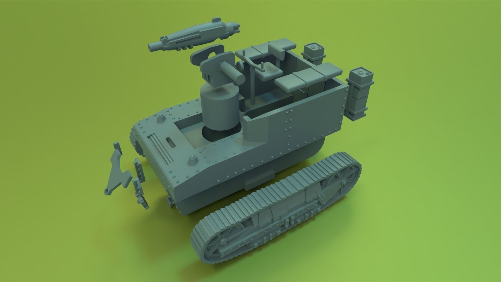 T1 HMC 3D print model_21