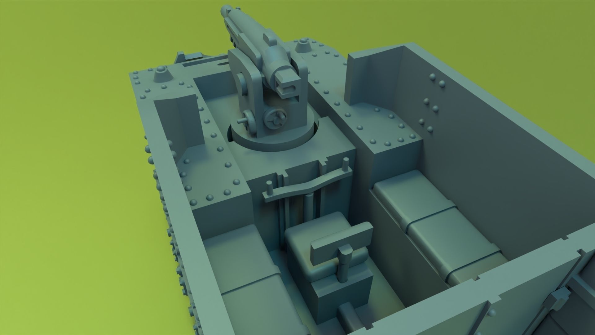 T1 HMC 3D print model_17