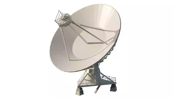 Big Satellite Antenna
